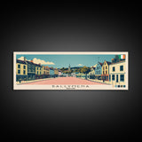 Ballymena, Ireland Panoramic Canvas Print, Ballymena, Ireland Painting, Ireland Art, Ballymena Travel Poster, Travel Art, Guest Room Painting