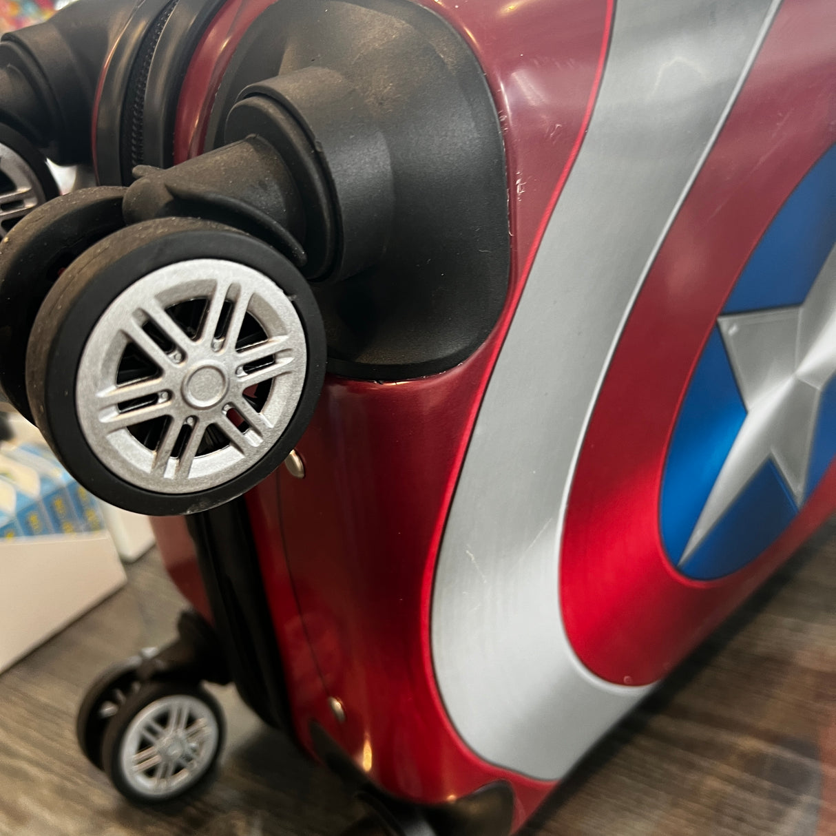 Captain America Style Superhero Luggage