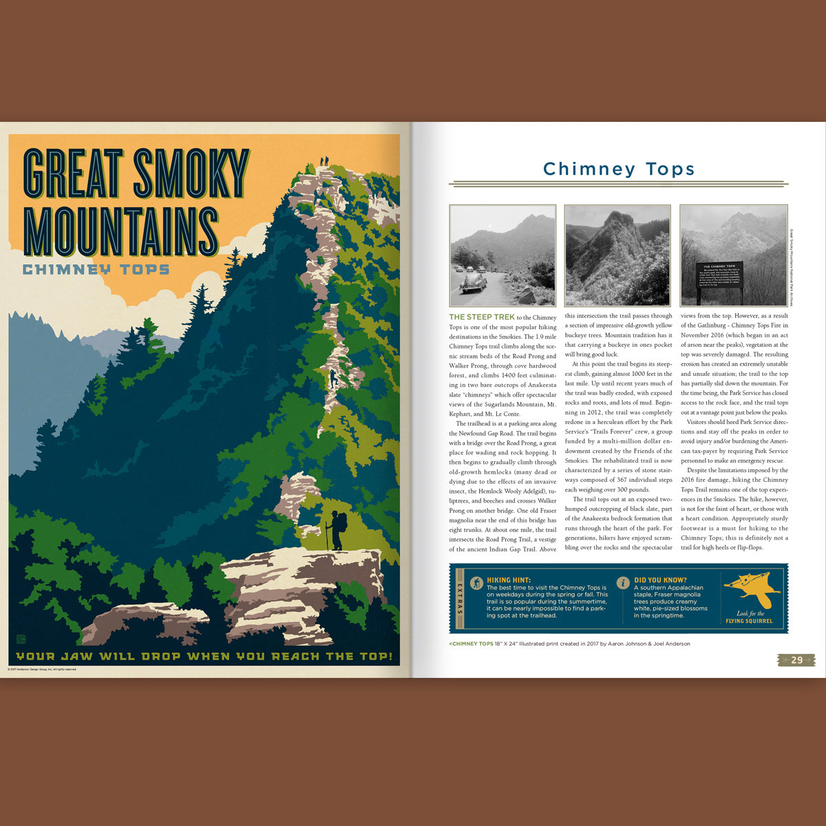 Illustrated Guide to Great Smoky Mountains National Park: Hard Cover Coffee Table Book