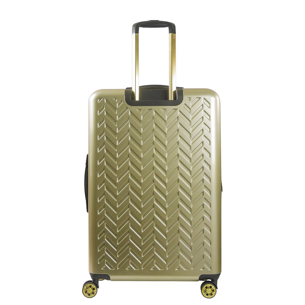 Ful Groove 31" Expandable Hardside Spinner Luggage, Gold