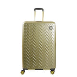 Ful Groove 31" Expandable Hardside Spinner Luggage, Gold