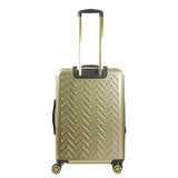 Ful Groove 27" Expandable Hardside Spinner Luggage, Gold