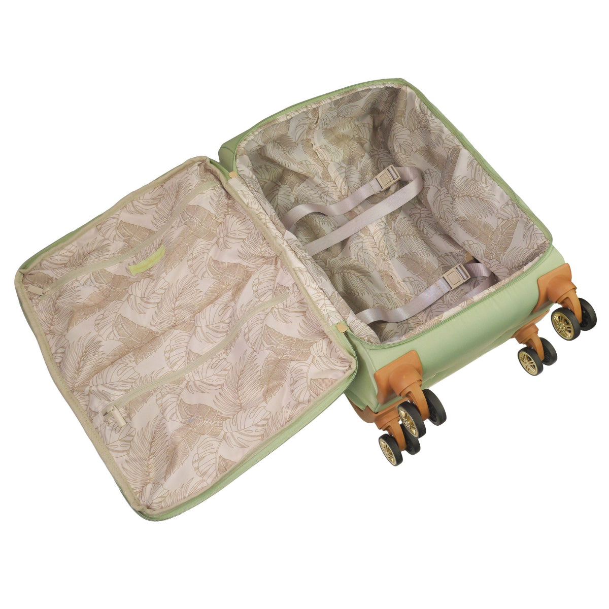 Tommy Bahama 3-Piece Green Soft-Sided Luggage Set