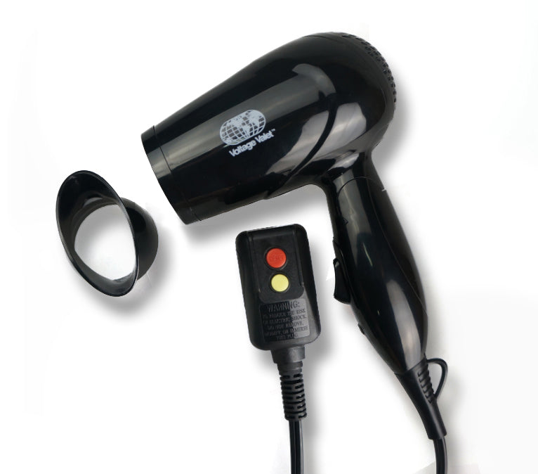 Travel Hair Dryer- 1000 Watt, Dual Voltage