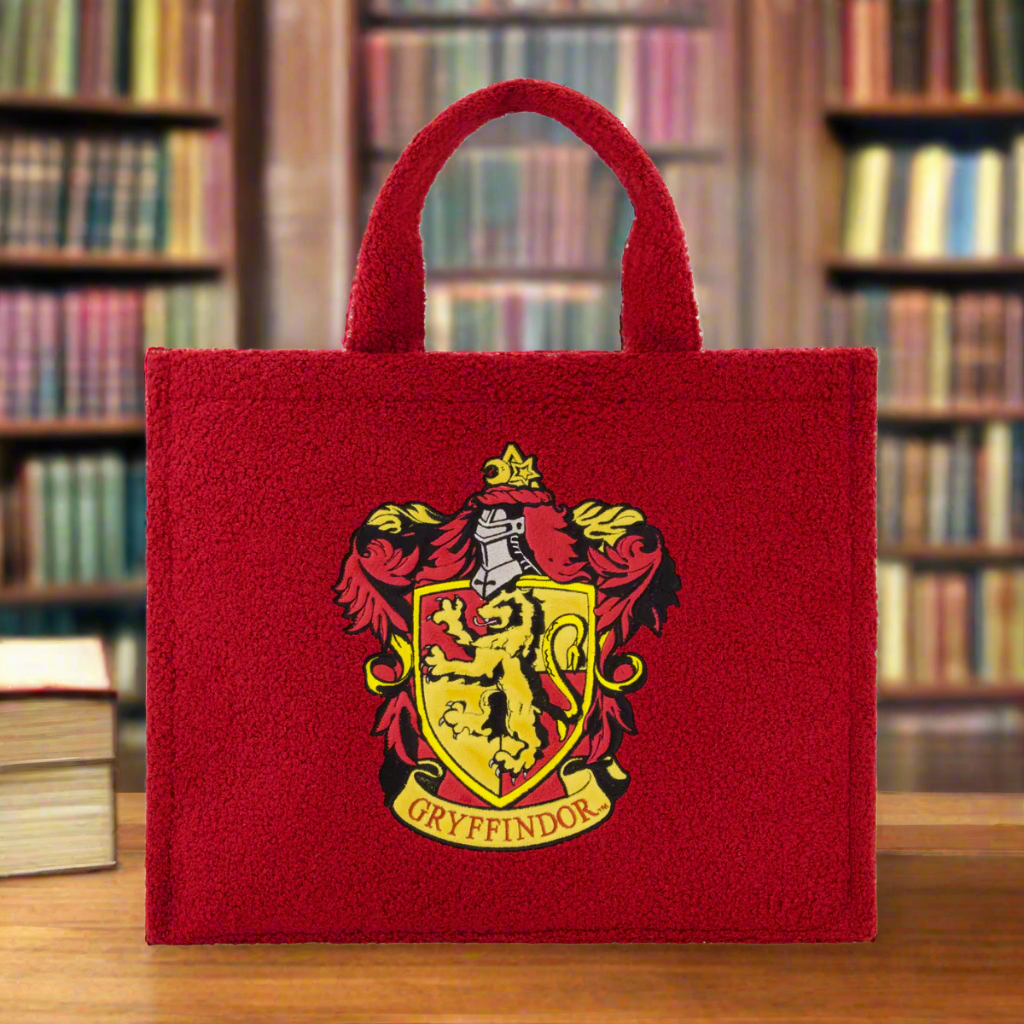Harry Potter Gryffindor Crest Tote with Trolley Strap