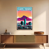 Cape Town, South Africa Wall Art, Africa Travel Poster, Travel Wall Print, Travel Poster, Travel Wall Art, Canvas Wall Print