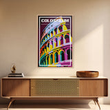 Colosseum, Rome Wall Art, Italy Travel Poster, Europe Wall Art, Travel Wall Print, Travel Poster, Travel Wall Art, Canvas Wall Print