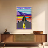 Death Valley, California Wall Art, America Travel Poster, Travel Wall Print, Travel Poster, Travel Wall Art, Canvas Wall Print