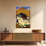 Potala Palace Wall Art, China Poster, Tibet Wall Print, Asia Wall Art, Travel Wall Print, Travel Poster, Travel Wall Art, Canvas Wall Print