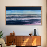 Ocean Wall Art, Beach Wall Decor, Seascape Wall Art, Nature Wall Decor, Panoramic Wall Decor, Canvas Print, Wall Art, Framed Canvas Art