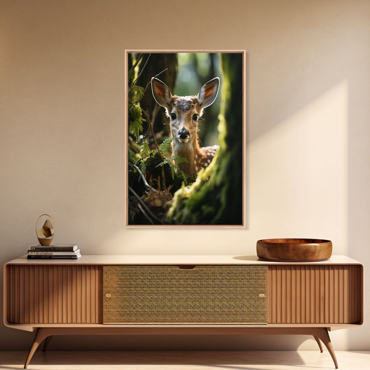 Deer Wall Art, Animal Wall Art, Wildlife Art, Canvas Print, Wall Art, Vertical Art, Country Home Decor, New Home Gift Ideas, RV Wall Decor