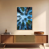 Trees Art Print, Forest Wall Art, Nature Print, Canvas Print, Wall Art, Vertical Art, First Home Gift, Kitchen Wall Decor, Prints Wall Art