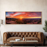 Panoramic of Canyonlands National Park, Extra Large Wall Art, Panoramic Wall Art, Panoramic Print, Landscape Photography, Landscape Print