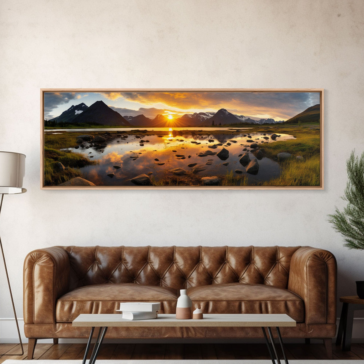 Panoramic of Gates Of The Arctic National Park , Extra Large Wall Art, Panoramic Wall Art, Panoramic Landscape Print, Landscape Photography