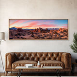 Panoramic of Joshua Tree National Park, Extra Large Wall Art, Panoramic Wall Art, Panoramic Print, Landscape Photography Landscape