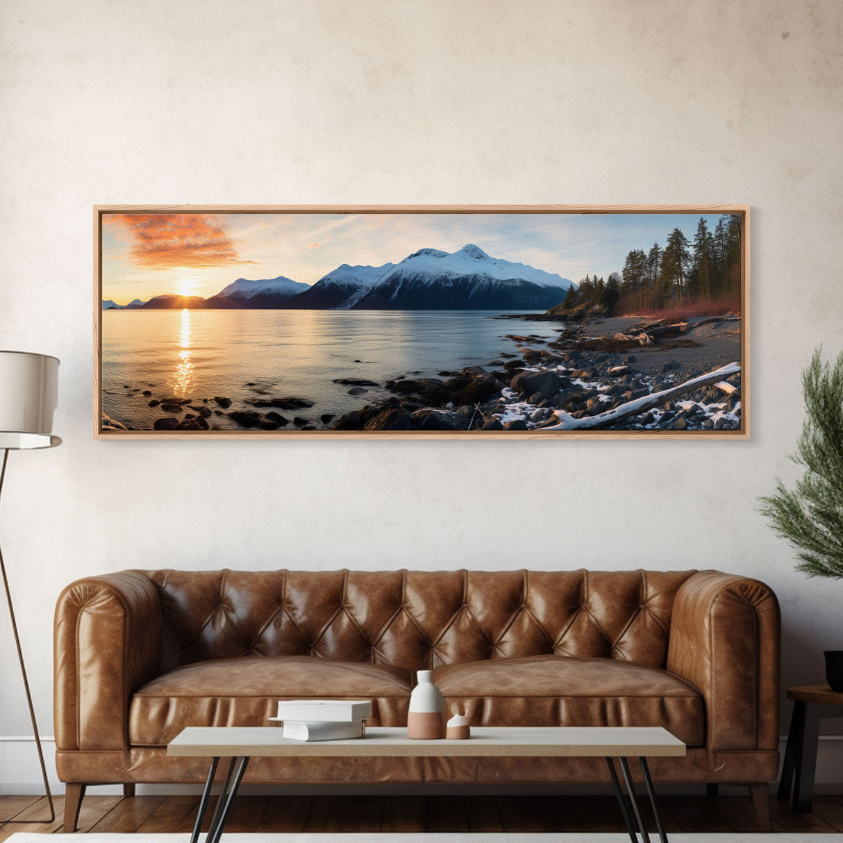 Panoramic Print of Kenai Fjords National Park, Extra Large Wall Art, Panoramic Wall Art, Panoramic Landscape Print, Landscape Photography