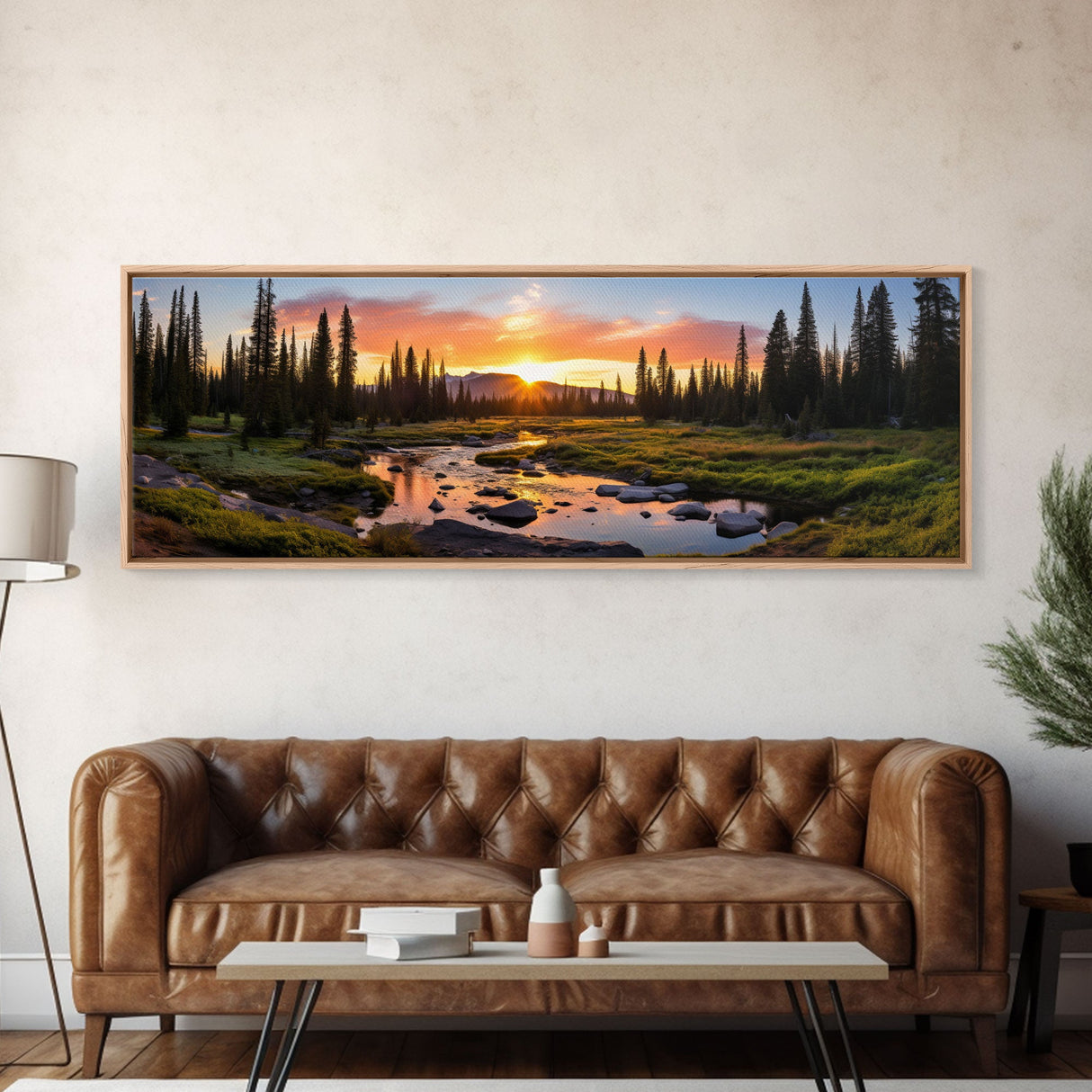 Panoramic Print of Kings Canyon National Park, Extra Large Wall Art, Panoramic Wall Art, Panoramic Landscape Print, Landscape Photography