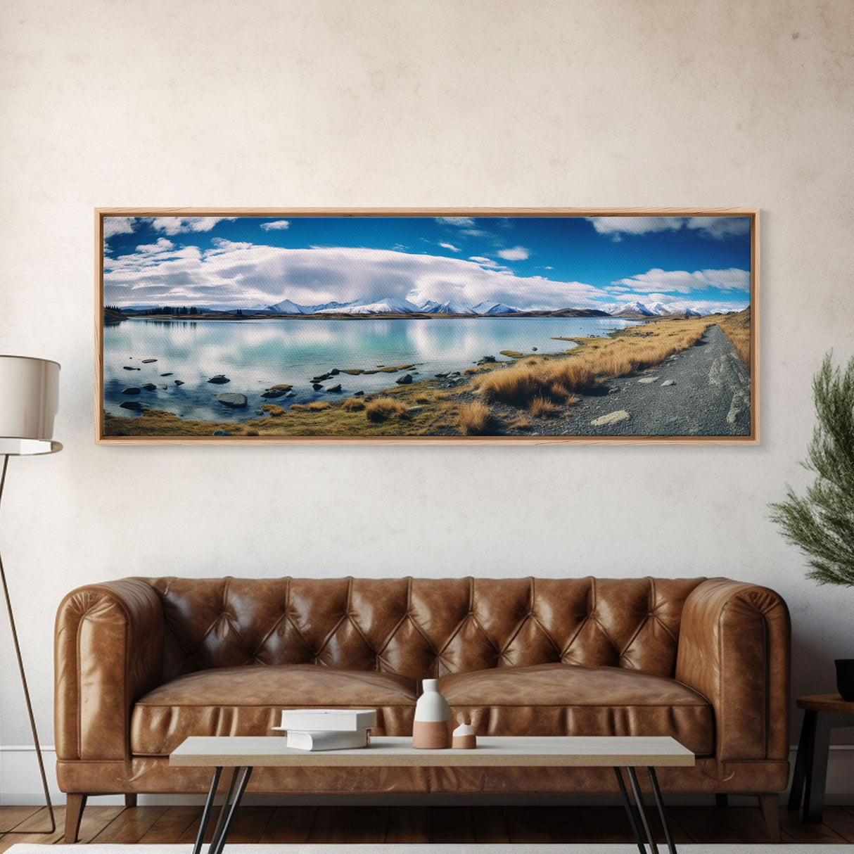 Panoramic Print of Lake Tekapo New Zealand, Extra Large Wall Art, Panoramic Wall Art, Panoramic Landscape Print, Landscape Photography