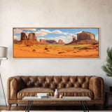 Panoramic Print of Monument Valley Navajo County Extra Large Wall Art, Panoramic Wall Art, Panoramic Landscape Print, Landscape Photography