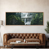 Panoramic Print of Multnomah Falls Oregon Extra Large Wall Art, Panoramic Wall Art, Panoramic Landscape Print, Landscape Photography