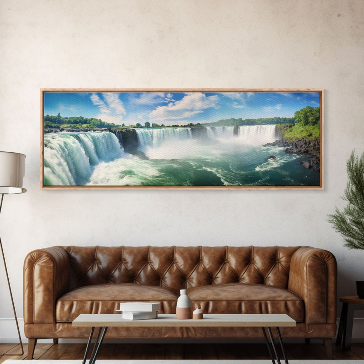 Panoramic Print of Niagra Falls New York Extra Large Wall Art, Panoramic Wall Art, Panoramic Landscape Print, Landscape Photography