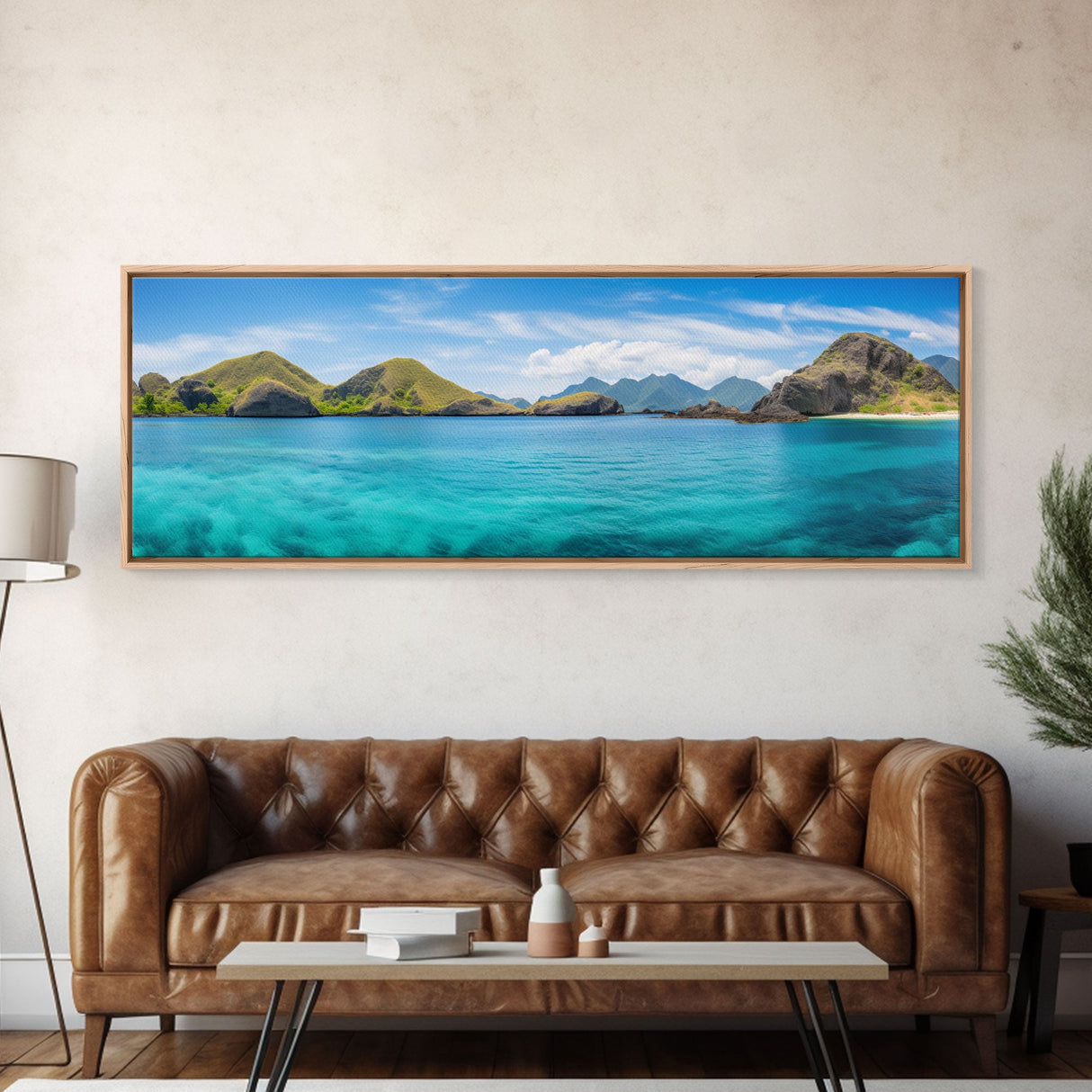 Panoramic Print of Ogasawara Islands Tokyo Japan Extra Large Wall Art, Panoramic Wall Art, Panoramic Landscape Print, Landscape Photography