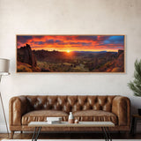 Panoramic Print of Pinnacles National Park Extra Large Wall Art, Panoramic Wall Art, Panoramic Landscape Print, Landscape Photography