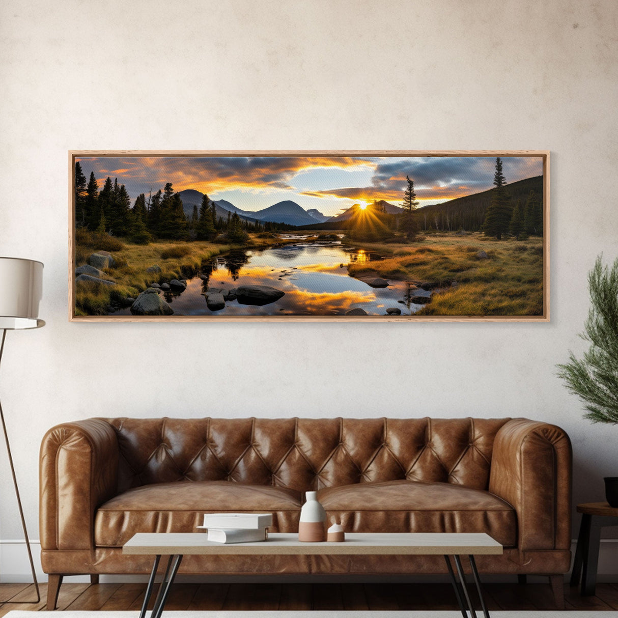 Panoramic Print of Rocky Mountain National Park Extra Large Wall Art, Panoramic Wall Art, Panoramic Landscape Print, Landscape Photography