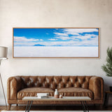 Panoramic Print of Salarde Uyuni Bolivia Salt Flats Extra Large Wall Art Panoramic Wall Art Panoramic Landscape Print, Landscape Photography