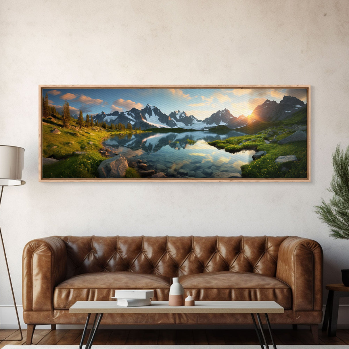 Panoramic Print of the Swiss Alps in Switzerland Extra Large Wall Art, Panoramic Wall Art, Panoramic Landscape Print, Landscape Photography