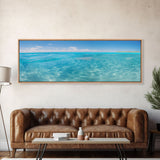 Panoramic Print of Turks Caicos, Beautiful Beach, Extra Large Wall Art, Panoramic Wall Art, Panoramic Landscape Print, Landscape Photography