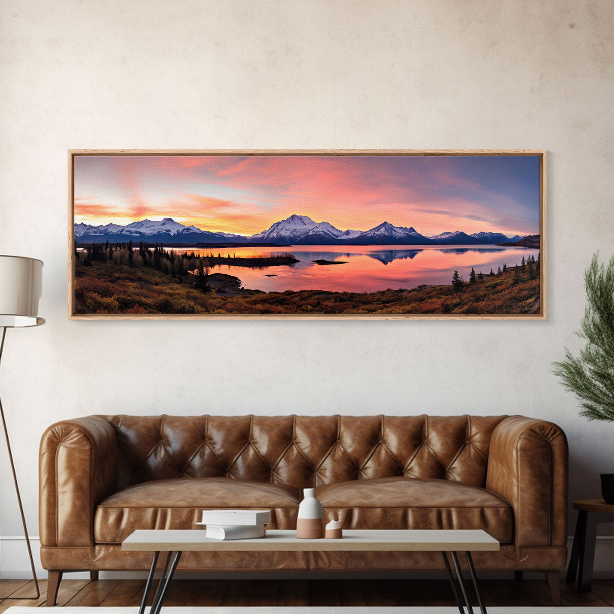 Panoramic Print of Wrangell St. Elias Park, Extra Large Wall Art, Panoramic Wall Art, Panoramic Landscape Print, Landscape Photography