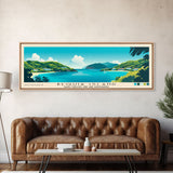 Bequia Island, Saint Vincent and the Grenadines Panoramic Print, Vacation Gift, Saint Vincent and the Grenadines Wall Art, Vacation Wall Art, Vacatation Memories, Beach Decor, Beach Or Lakehouse Art