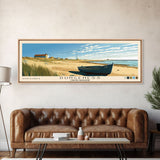 Dungeness, United Kingdom Panoramic Print, Vacation Gift, United Kingdom Wall Art, Beach Painting, Beach Decor, Beach Or Lakehouse Art