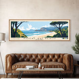 Kogal Bay Beach, South Africa Panoramic Beach Print, Vacation Gift, South Africa Wall Art, Beach Painting, Beach Decor, Beach Painting