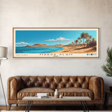 Marsa Alam, Egypt Panoramic Print, Vacation Gift, Egypt Wall Art, Beach Painting, Beach Decor, Beach Or Lakehouse Art