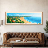 Mui Ne, Vietnam Panoramic Print, Vacation Gift, Vietnam Wall Art, Beach Painting, Beach Decor, Beach Or Lakehouse Art