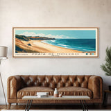 Praia de Moledo, Portugal Panoramic Print, Vacation Gift, Portugal Wall Art, Vacation Wall Art, Vacatation Memories, Beach Decor, Beach Or Lakehouse Art