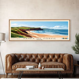 Sands of Forvie, Scotland Panoramic Beach Print, Vacation Gift, Scotland Wall Art, Framed Canvas Print, Framed Beach Painting