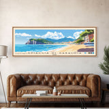 Spiaggia di Sabaudia, Italy Panoramic Print, Vacation Gift, Italy Wall Art, Vacation Wall Art, Vacatation Memories, Beach Decor, Beach Or Lakehouse Art