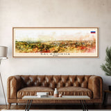 Balashikha Russia Travel Art, City Art, Framed Canvas Print or Metal Wall Art, Europe Travel Poster, Panoramic Wall Art, Extra Wide Wall Art