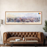 Bryansk Russia Wall Art, Panoramic Travel Poster, Panoramic Framed Canvas Print, City Wall Art, Wall Hanging Home Decor, Travel Art