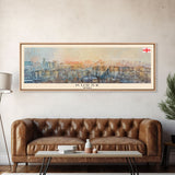 Kursk Russia Travel Art, City Art, Framed Canvas Print or Metal Wall Art, Europe Travel Poster, Panoramic Wall Art, Extra Wide Wall Art