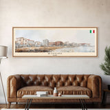 Rimini Italy Travel Art, City Art, Framed Canvas Print or Metal Wall Art, Europe Travel Poster, Panoramic Wall Art, Extra Wide Wall Art