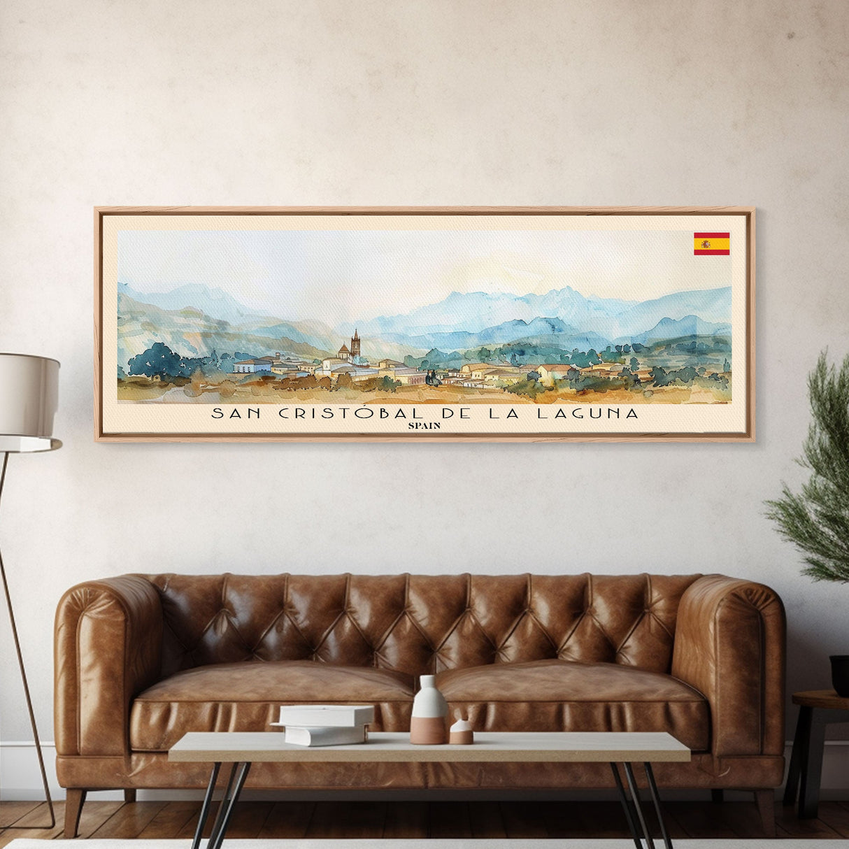 San Cristobal Dominican Republic Travel Art, City Art, Framed Canvas Print or Metal Wall Art, Europe Travel Poster, Panoramic Wall Art, Extra Wide Wall Art