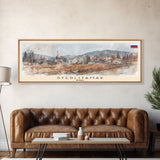 Sterlitamak Russia Travel Print Wall Art, Panoramic City Art, Travel Art, Wall Decor, Vacation Gift, Framed Canvas Print Or Metal Art