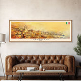 Taranto Italy Travel Art, City Art, Framed Canvas Print or Metal Wall Art, Europe Travel Poster, Panoramic Wall Art, Extra Wide Wall Art