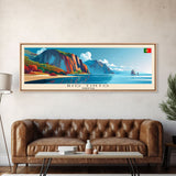 Rio Tinto Panoramic Travel Poster, Framed Canvas Print or Metal Wall Art, Travel Art, Home Decor, Panoramic Painting, Midcentury Art