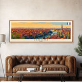 Verona Italy Travel Art, City Art, Framed Canvas Print or Metal Wall Art, Europe Travel Poster, Panoramic Wall Art, Extra Wide Wall Art