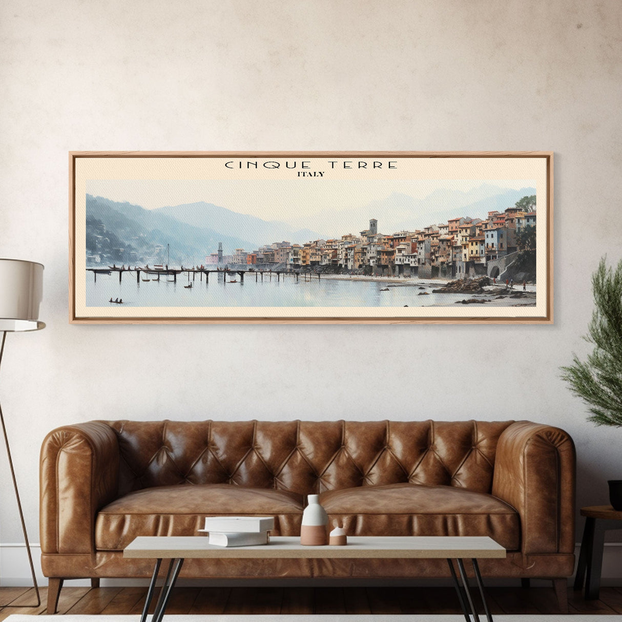 Cinque Terre Travel Poster Print, Framed Canvas Wall Art, Metal Wall Art, COUNTRY art, Gift For Him, Travel Wall Art, Travel Lover Gift